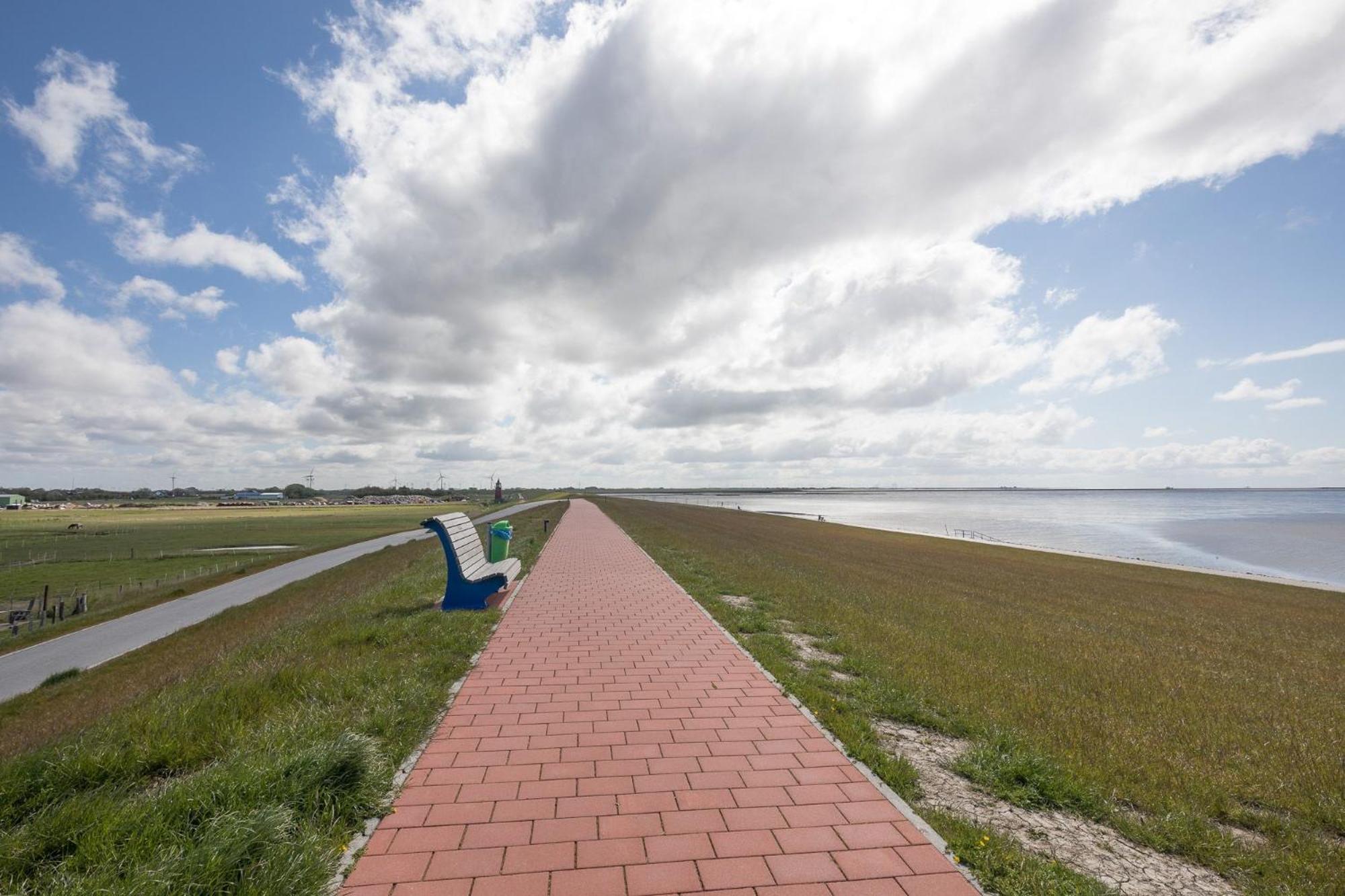 Direkt Am Deich - Ferienwohnung Amrum Im Gaestehaus Am Badedeich Дагебюлль Экстерьер фото